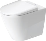 DURAVIT D-Neo Stand-Tiefspül-WC 580 mm weiß rimless mit HygieneGlaze