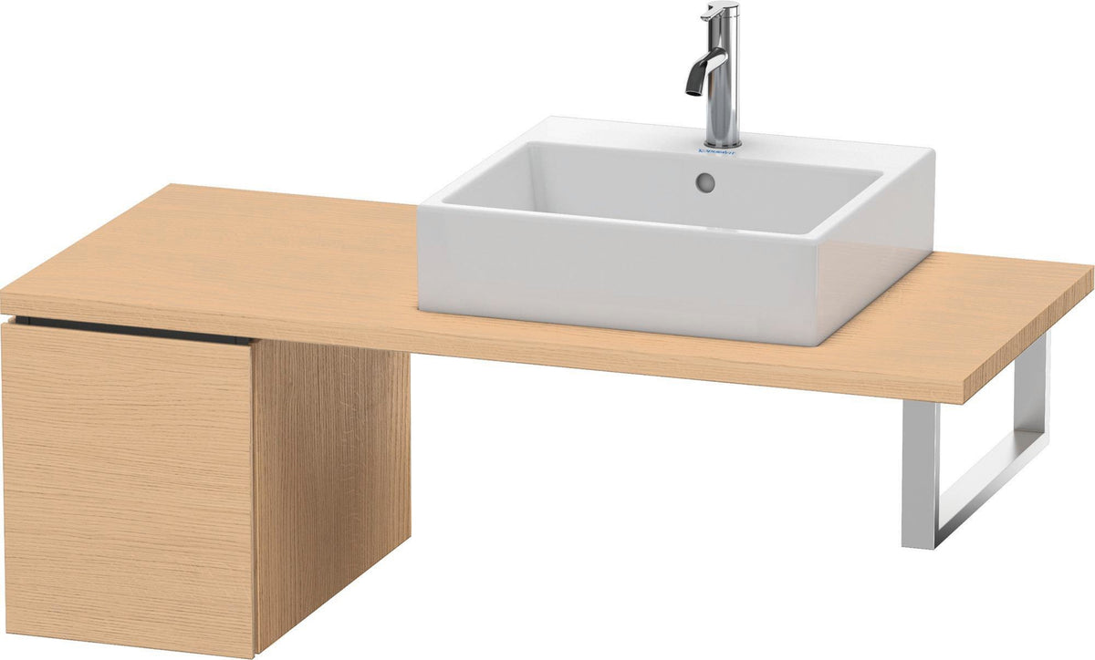 Duravit L-Cube Konsolenunterschrank 400x320x548mm, 1 Auszug, Weiß Matt