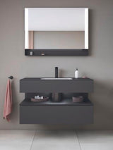 DURAVIT Wave Einhebel-Waschtischmischer M mit Zugstange, Chrom – Keramikmischsystem, 122 mm Ausladung