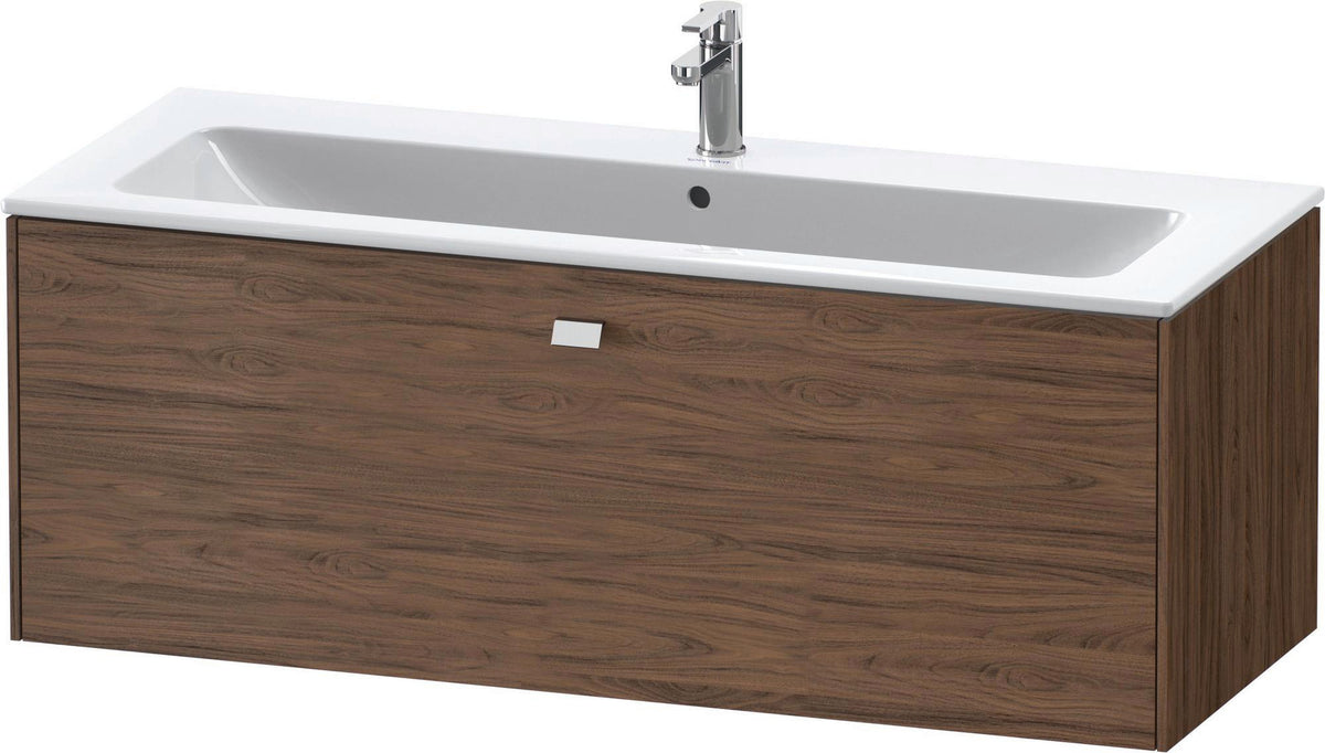 Duravit Brioso Waschtischunterbau 620 mm betongrau matt mit 1 Auszug und Soft-Close