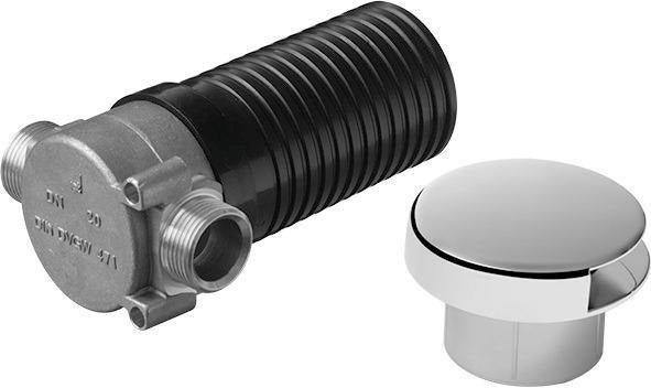 DURAVIT UP-Rohrunterbrecher Bauform A2 DIN EN 1717, 3/4 Zoll, chrom