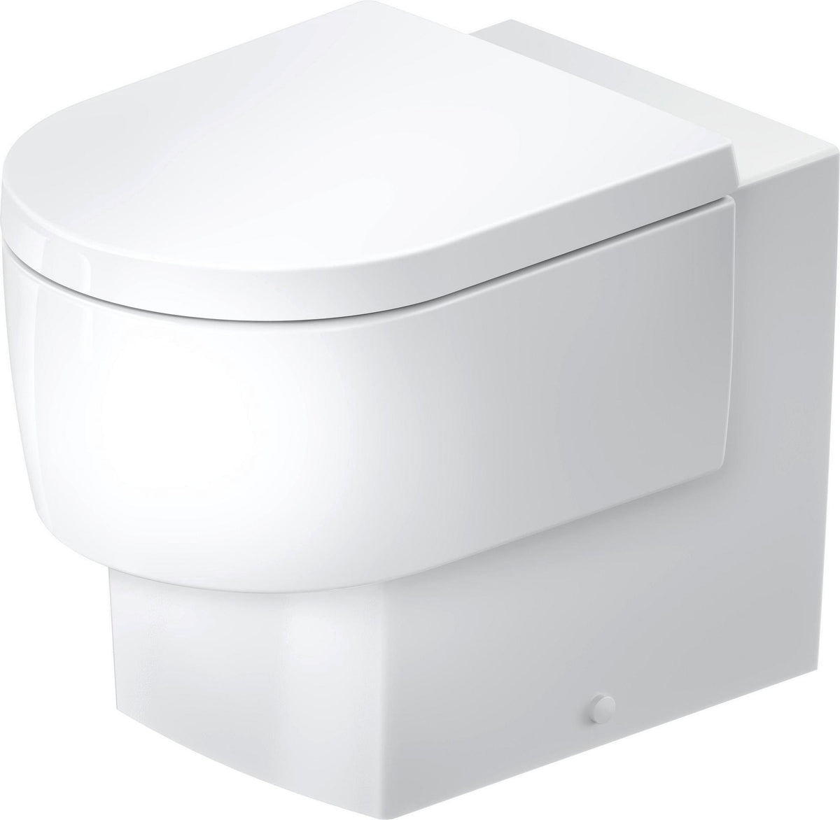 DURAVIT Balcoon Stand-WC spülrandlos 370x540mm weiß Hochglanz inkl. Befestigung