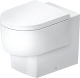 DURAVIT Balcoon Stand-WC spülrandlos 370x540mm weiß Hochglanz inkl. Befestigung