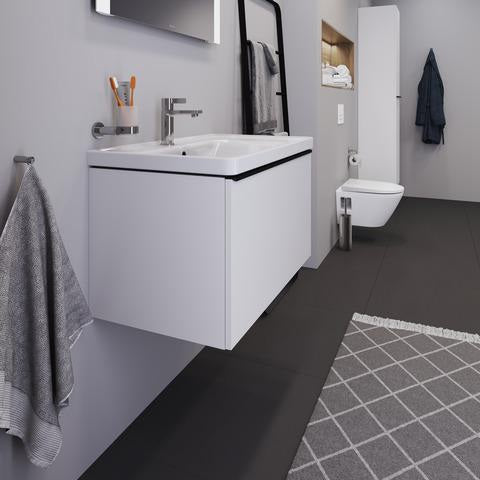 Duravit D-Neo Wand-WC-Set 480 mm spülrandlos mit WC-Sitz und Absenkautomatik