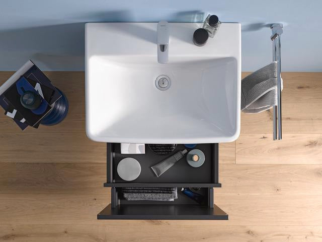 Duravit No.1 Waschtischunterbau wandhängend 490 mm 1 Auszug Weiß Matt