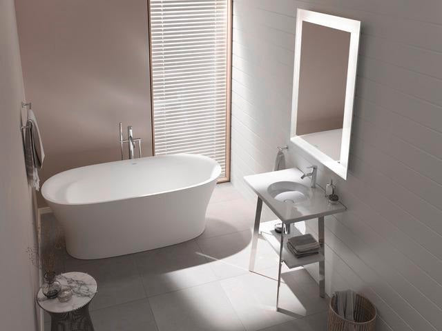 DURAVIT Starck T Handtuchhalter, Chrom, 610 mm – Wandmontage, verdeckte Befestigung