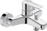 DURAVIT A.1 Einhebel-Wannenmischer Aufputz Chrom – Keramikmischsystem, DN 15, 2-löchig