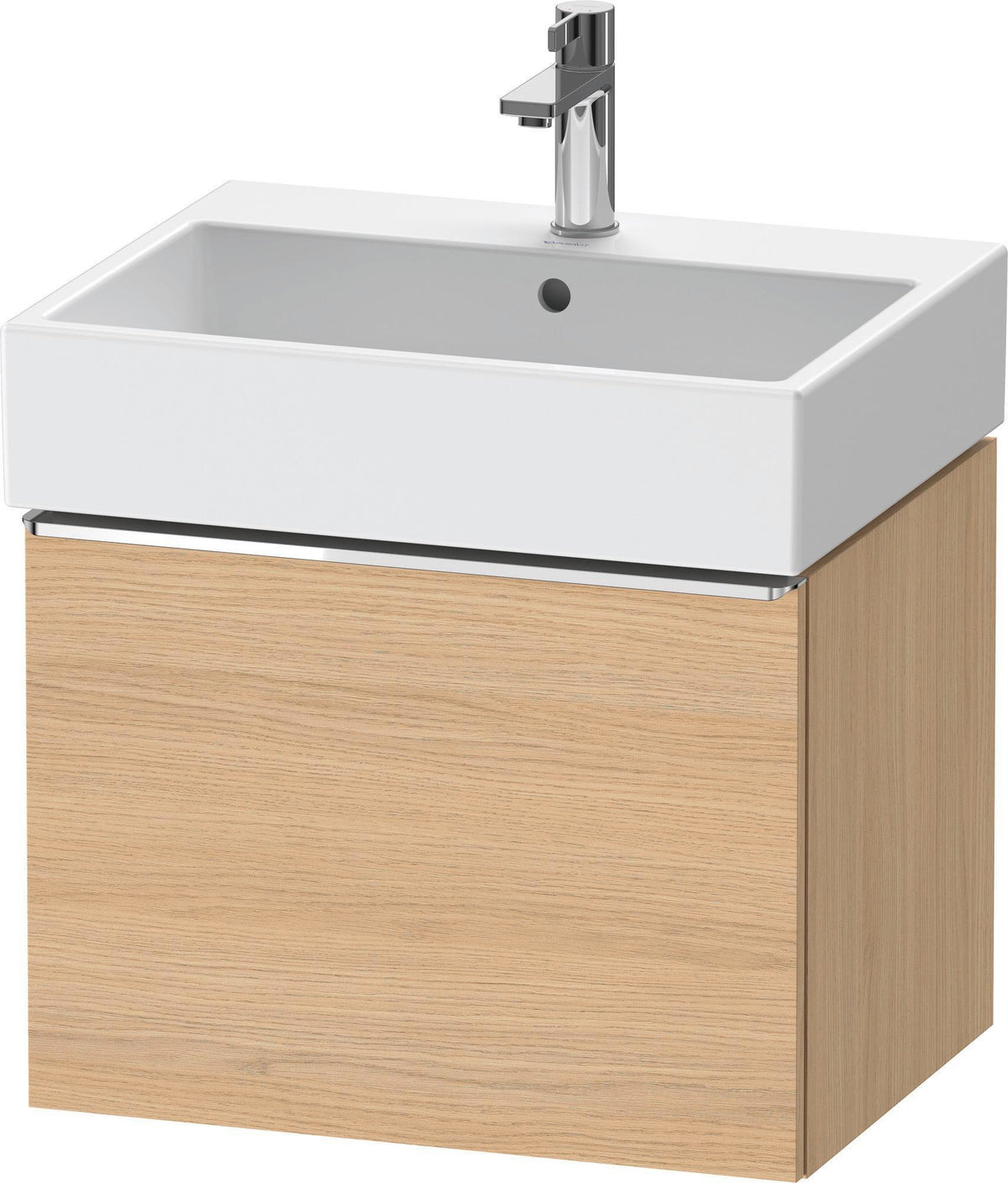 DURAVIT D-Neo Waschtischunterbau 584 mm wandhängend mit 1 Auszug, Griff Bronze, Weiß Matt
