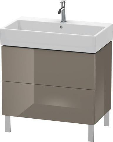 Duravit L-Cube Waschtischunterbau 784 mm Amerikanisch Nussbaum für Vero Air