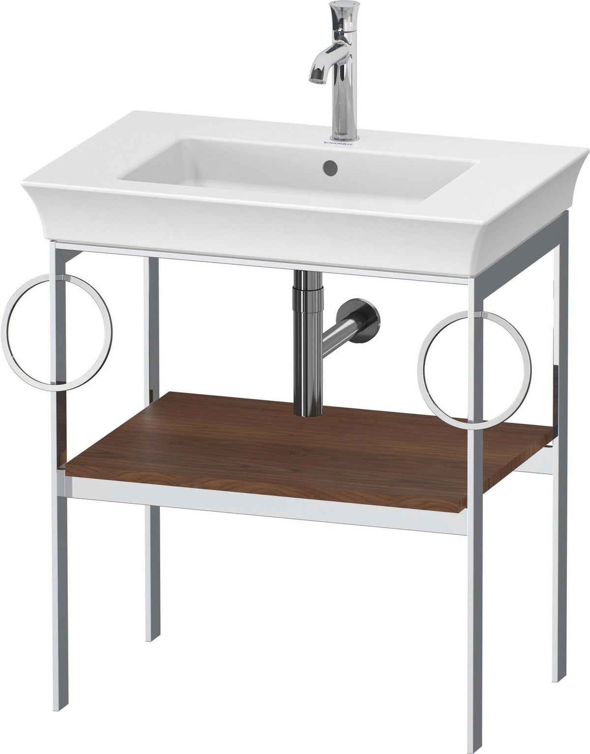 DURAVIT White Tulip Metallkonsole 684 mm – Design von Philippe Starck mit Höhenausgleich