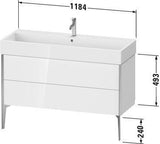 Duravit Waschtischunterbau XVIU 1184x734x454mm 2 Auszüge Programm Charisma taupe seidenmatt