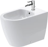 DURAVIT Stand-Bidet ME by Starck 600 mm Weiß Seidenmatt mit Hahnlochbank