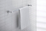 DURAVIT D-Code Handtuchhalter 848 mm Chrom – Wandmontage mit Befestigungsmaterial
