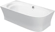 DURAVIT Cape Cod Eckbadewanne 1900x900 mm Weiß Matt links mit Fußgestell & Verkleidung