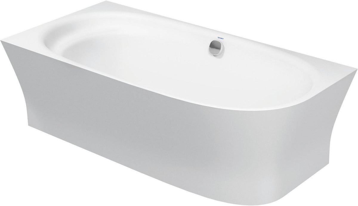 DURAVIT Cape Cod Eckbadewanne 1900x900 mm Weiß Matt links mit Fußgestell & Verkleidung