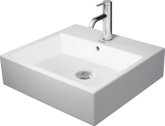 Duravit Waschtisch Vero Air 500 mm mit Überlauf und Hahnlochbank, weiss, geschliffen