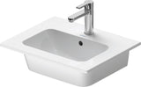 DURAVIT Möbelwaschtisch ME by Starck 530 mm mit Überlauf, ohne Hahnloch, weiß