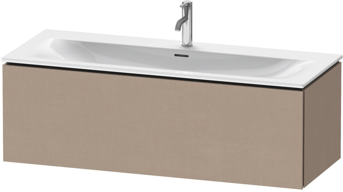 DURAVIT L-Cube Waschtischunterbau 1220 mm wandhängend mit 1 Auszug weiß matt