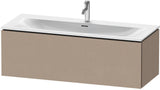 DURAVIT L-Cube Waschtischunterbau 1220 mm wandhängend mit 1 Auszug weiß matt