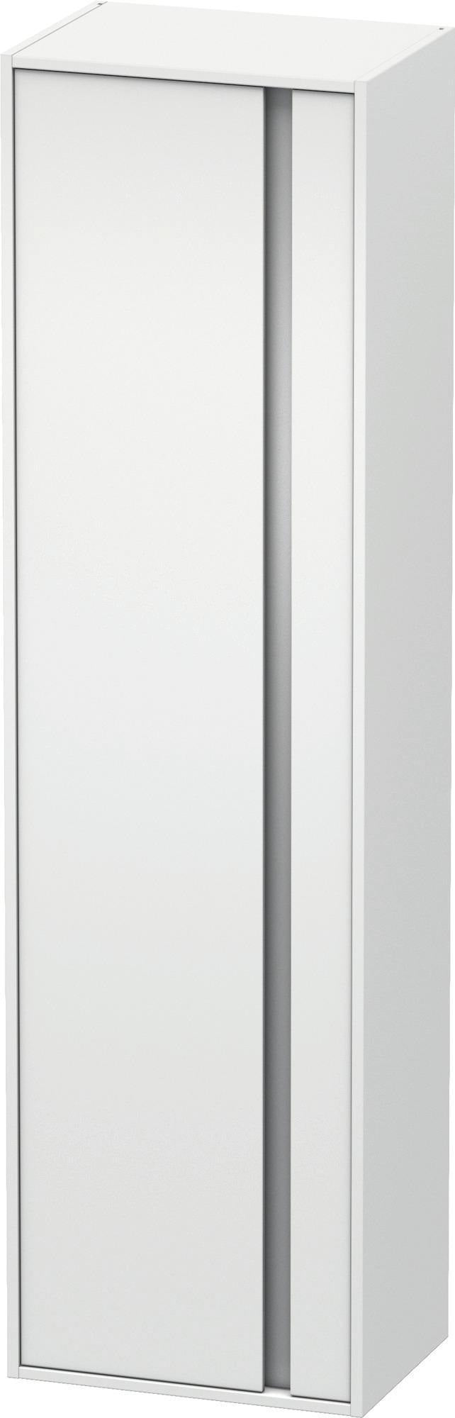 DURAVIT Hochschrank Ketho 500 mm weiß matt, 1 Tür links, wandhängend