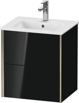 DURAVIT XViu Waschtischunterbau wandhängend 510 mm mit 2 Schubkästen und Tip-on Technik