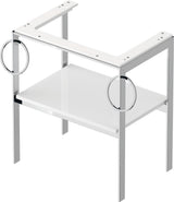 DURAVIT White Tulip Metallkonsole 684 mm – Design von Philippe Starck mit Höhenausgleich