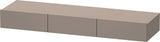 Duravit DuraStyle Schubkastenablage 1500 mm, 3 Schubkästen, basalt matt – wandhängend