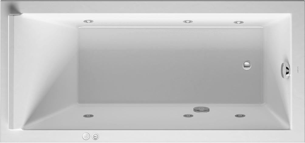 DURAVIT Starck Whirlwanne 1700x800mm mit Air-System, weiß, Einbau