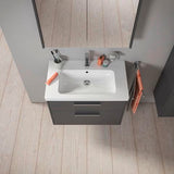 DURAVIT D-Code 2.0 Waschtischunterbau 784 mm Eiche Marmor mit Soft-Close