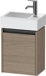 DURAVIT Ketho.2 Waschtischunterbau 364 mm Eiche Terra mit Türanschlag links