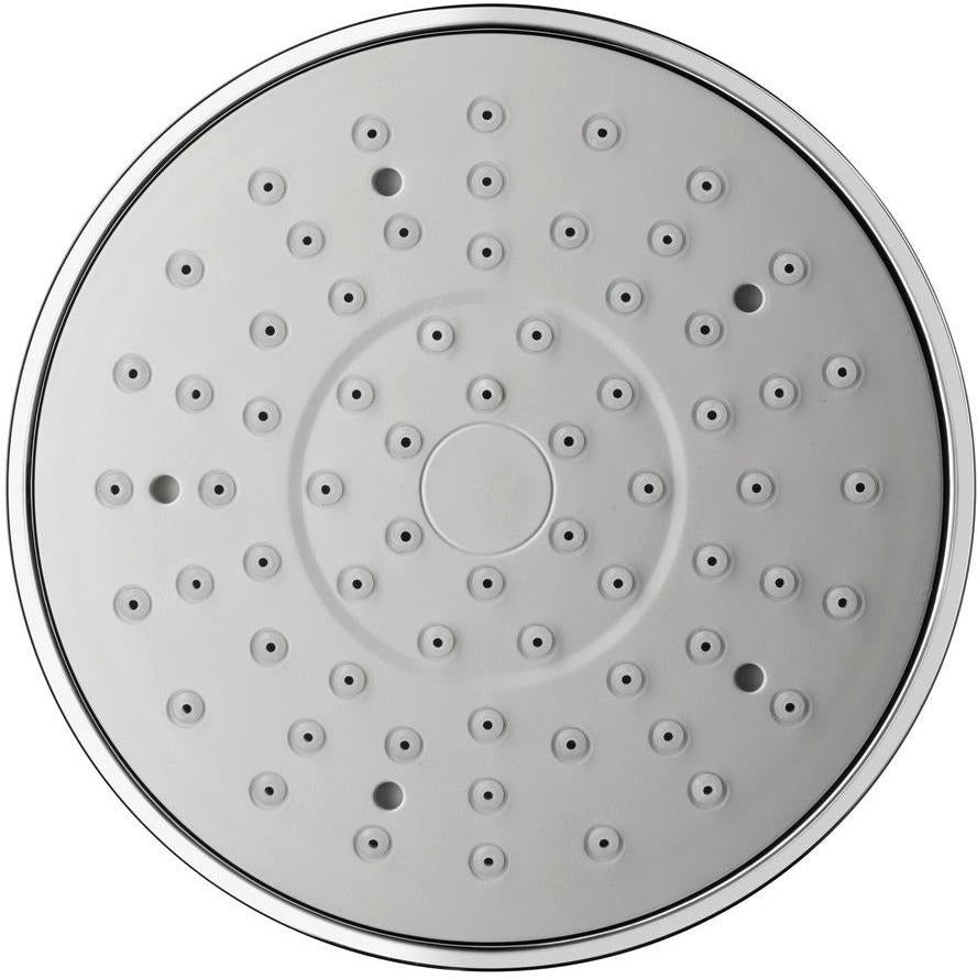 Duravit Kopfbrause D100 Rund Rain Chrom – 1 Strahl, Antikalk, Wand- & Deckenmontage