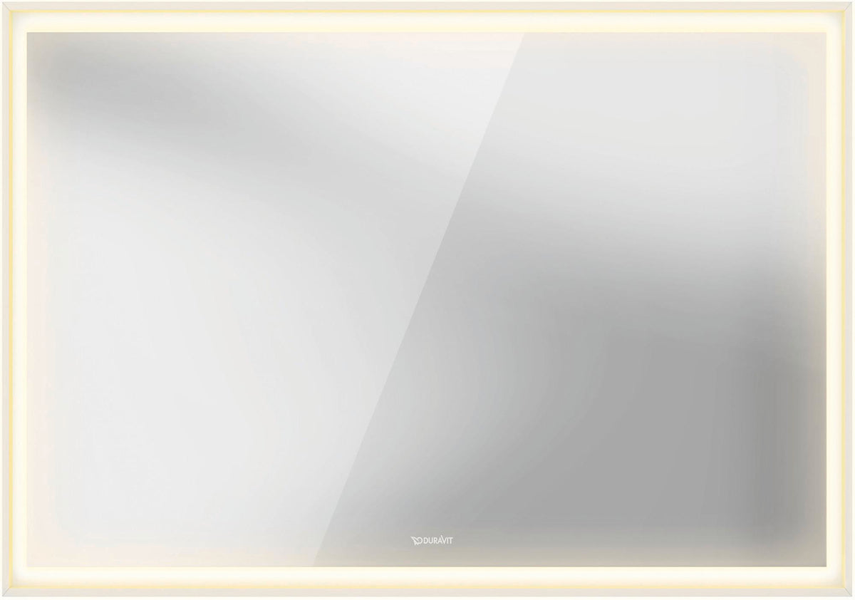 DURAVIT L-Cube Lichtspiegel 650x700 mm, graphit matt, LED, Sensorschalter, IP44