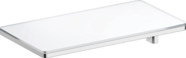 DURAVIT Ablage für Brausestange Universal 214 mm Chrom – Ersatzteil