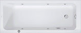 Duravit D-Code 2.0 Whirlwanne 1600x700mm Einbau mit Jet-Project, Weiß