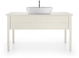 Duravit Luv Waschtischunterbau bodenstehend 1338 mm mit 1 Auszug Weiß Seidenmatt