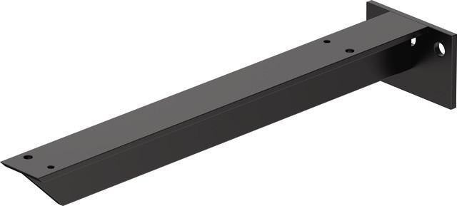 DURAVIT Konsolenträger Universal 420x90mm T-förmig – Stahl, grau, für Badmöbel
