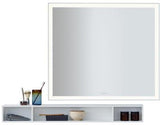 DURAVIT L-Cube Regalelement 800 mm, 3 Fächer, betongrau matt, wandhängend