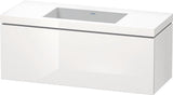 Duravit Waschtischset L-Cube 1200x480mm mit Vero Air Möbelwaschtisch, wandhängend, ohne Überlauf