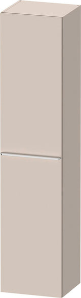 DURAVIT D-Neo Hochschrank 400x360x1760 mm, 1 Tür links, Eiche Schwarz – Matt, Soft-Close