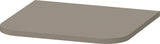 Duravit Abdeckplatte Happy D.2+ Taupe 403x364x16 mm mit Befestigungsmaterial