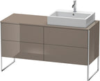 flannel grey hochglanz / Mitteldichte Faserplatte (MDF) / grau
