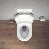 Duravit Wand-WC Starck 3 540 mm Tiefspüler spülrandlos Durafix weiß