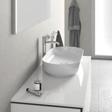 Duravit L-Cube Waschtischunterbau 1420 mm Taupe supermatt mit Tip-on und Soft-Close