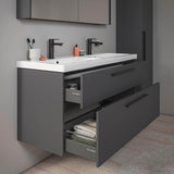 DURAVIT D-Code 2.0 Waschtischunterbau 1184 mm mit Schubkasten und Soft-Close in Weiß Matt