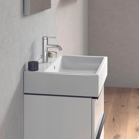 DURAVIT Waschtisch Vero Air 600 mm mit Überlauf, 1 Hahnloch, weiß – Wandmontage