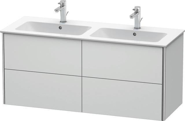 Duravit XSquare Waschtischunterbau 1280 mm, wandhängend, mit Schubkasten und Siphonausschnitt