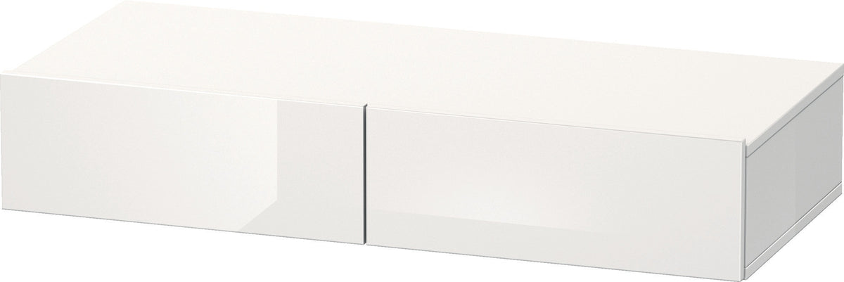 Duravit DuraStyle Schubkastenablage 1000 mm Eiche Terra/Weiß Matt – 2 Schubkästen, wandhängend