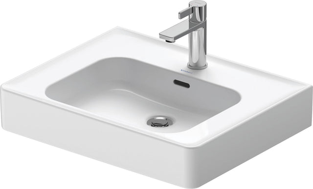 DURAVIT Soleil by Starck Möbelwaschtisch 600 mm Weiß mit Überlauf und 1 Hahnloch