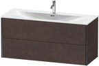 eiche dunkel gebürstet / Eiche / 2Schubk.,schwarz matt/eiche