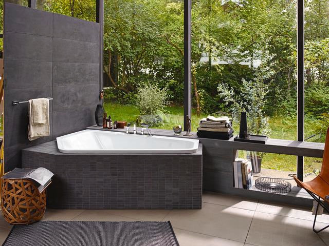 DURAVIT Paiova 5 Eckbadewanne 1770x1300 mm weiß links – 2-Sitzer mit Überlauf